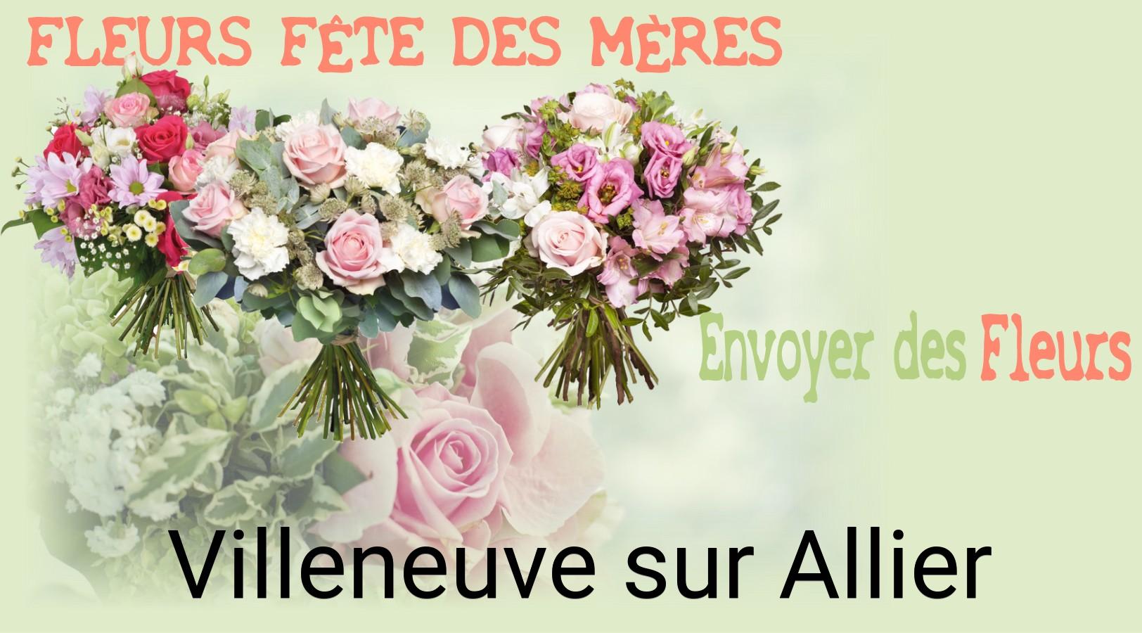 Bouquet de Fête des Mères livré à Villeneuve-sur-Allier